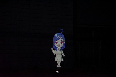 桜咲ユメのマッピングショー