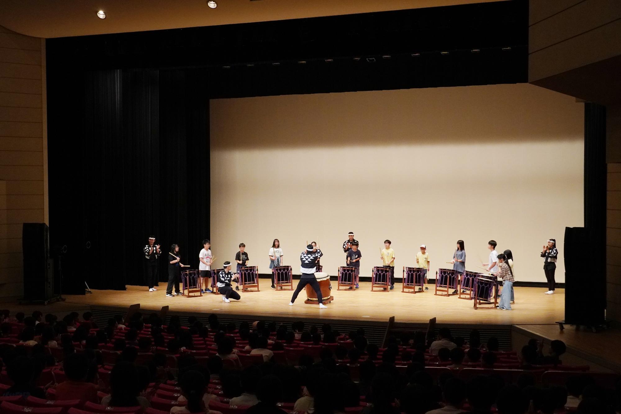 子どもたちの体験の様子