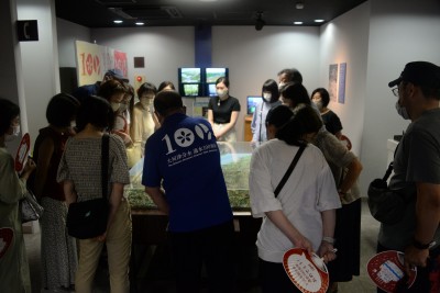 大河津資料館の説明