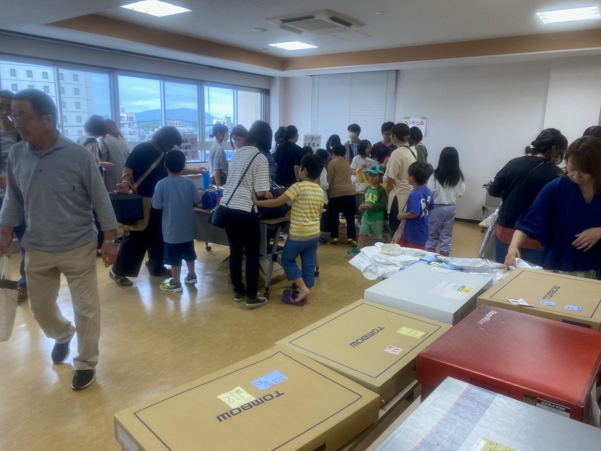 リユース会中盤の様子