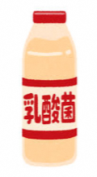 乳酸菌飲料のイラスト
