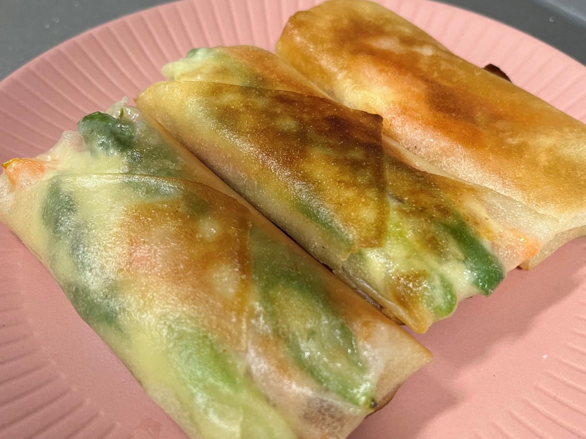 アスパラ入り春巻き