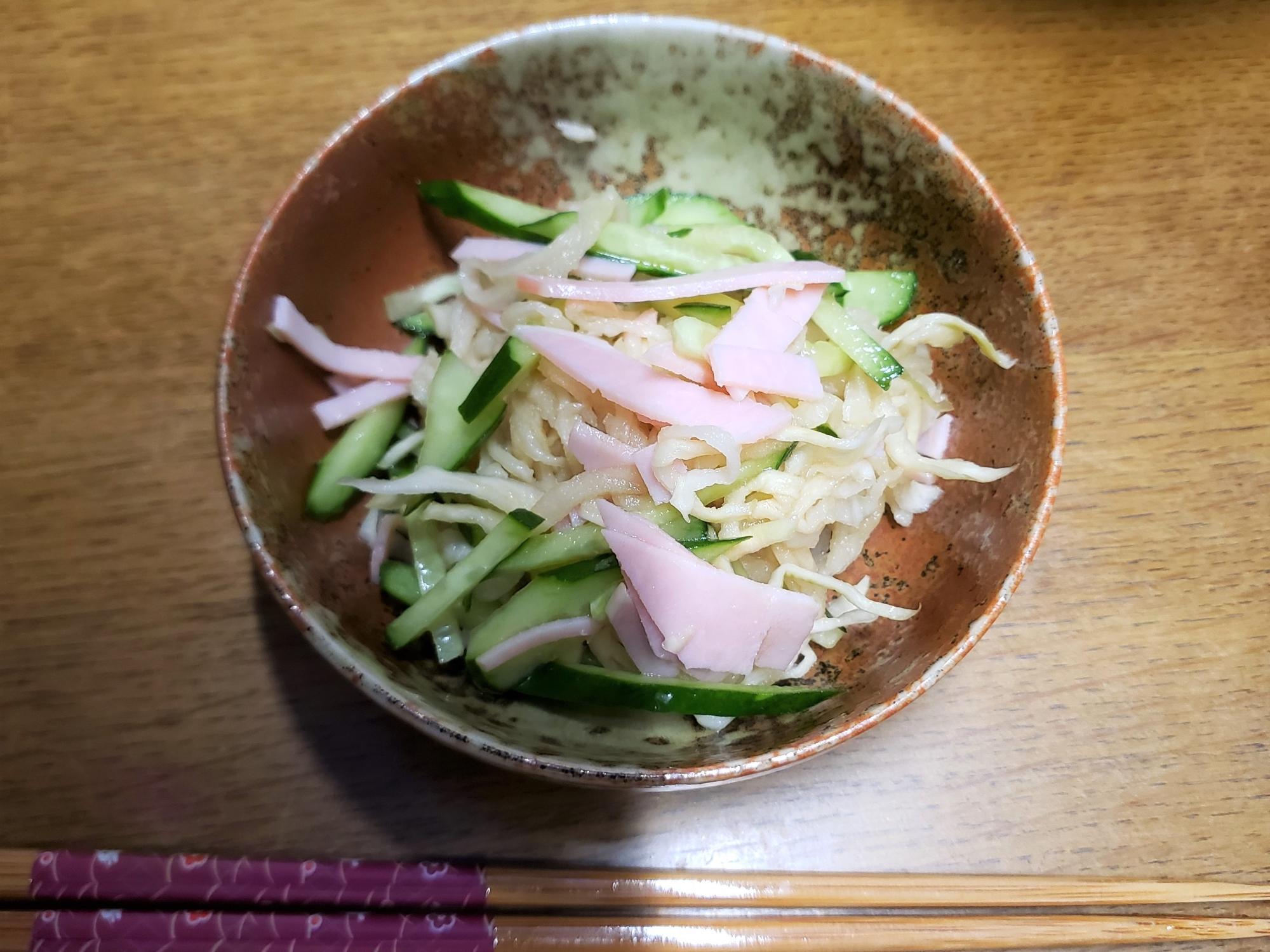 切り干し大根中華あえ