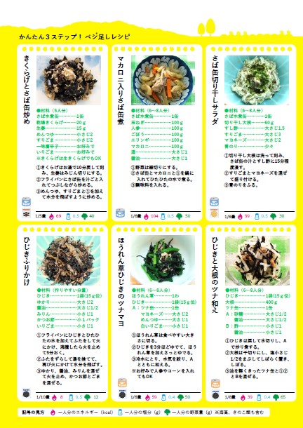 ベジ足しチラシ(裏面)
