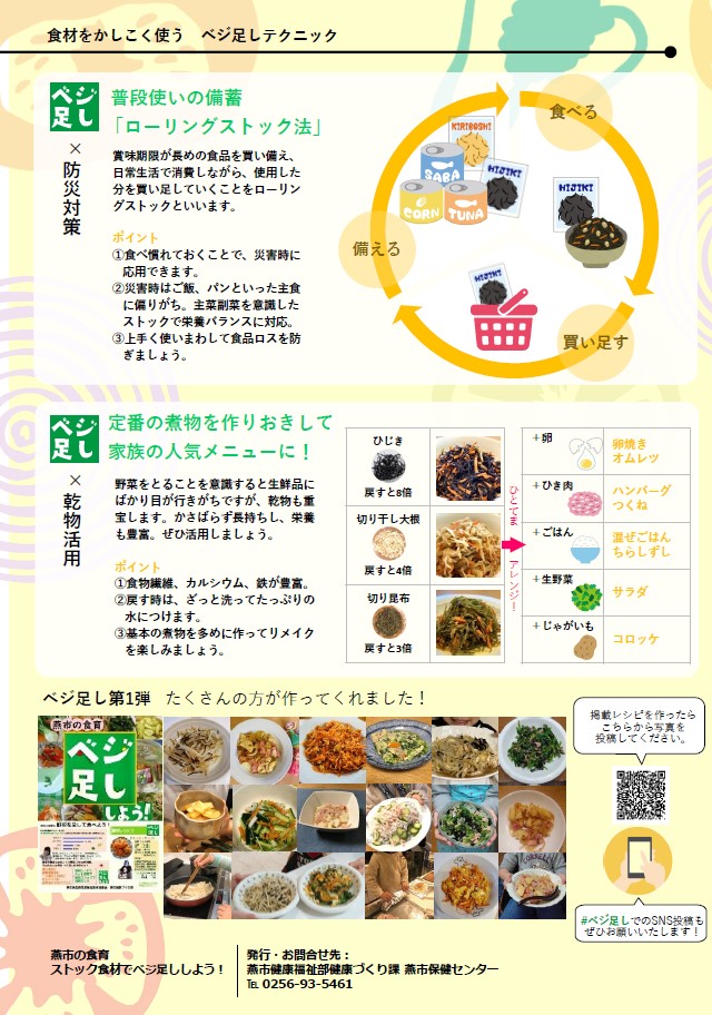 ベジ足ししようチラシ(裏面)