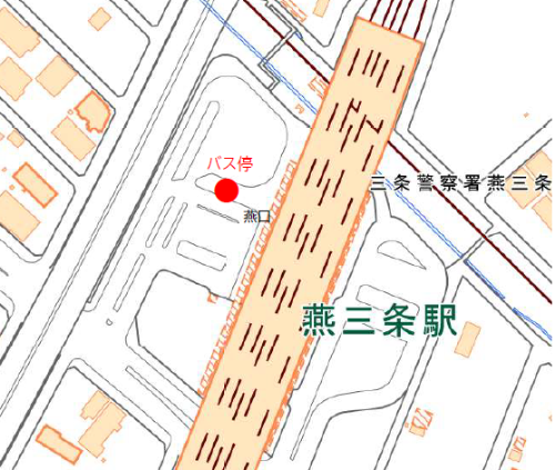 燕三条駅バス停