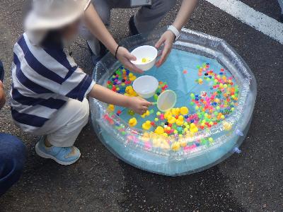 スーパーボールすくい