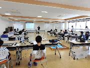 第1回つばくろロボキッズ教室の様子