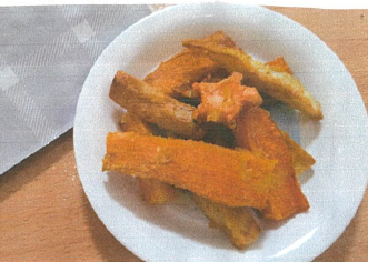 さといもとにんじんのシェイクシェイクポテト