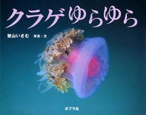 海中で佇む色鮮やかなクラゲの写真が映された「クラゲゆらゆら」の表紙