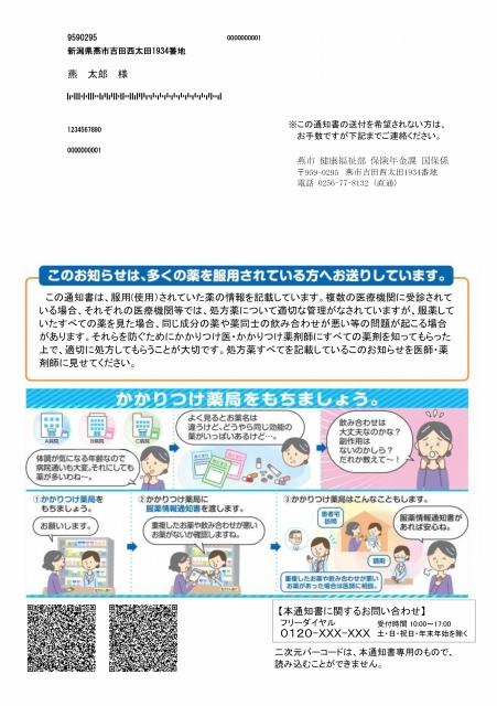 ポリファーマシー(多剤投与等)適正化事業)のポスター表面の写真