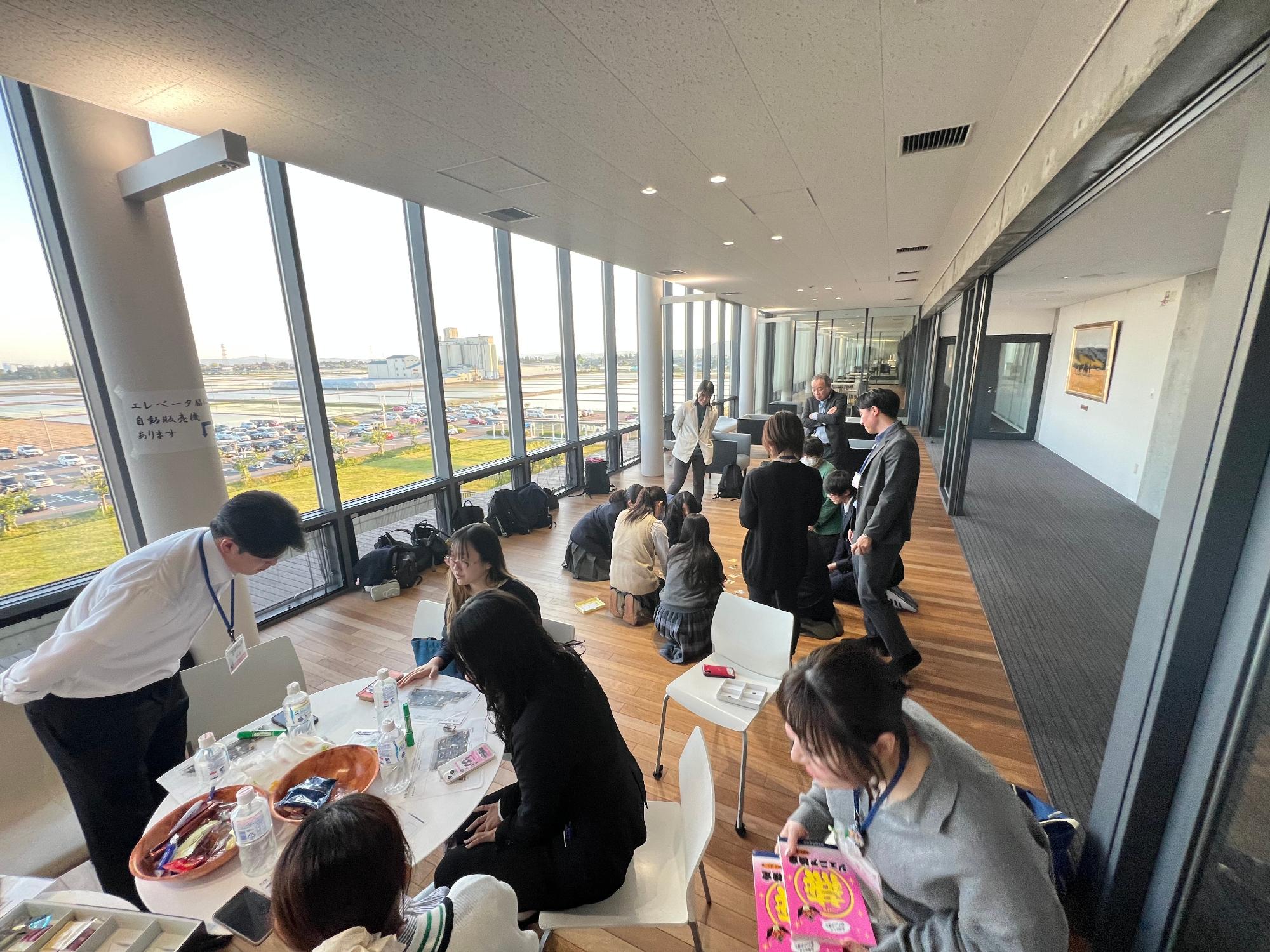 学生たちによるワークショップ