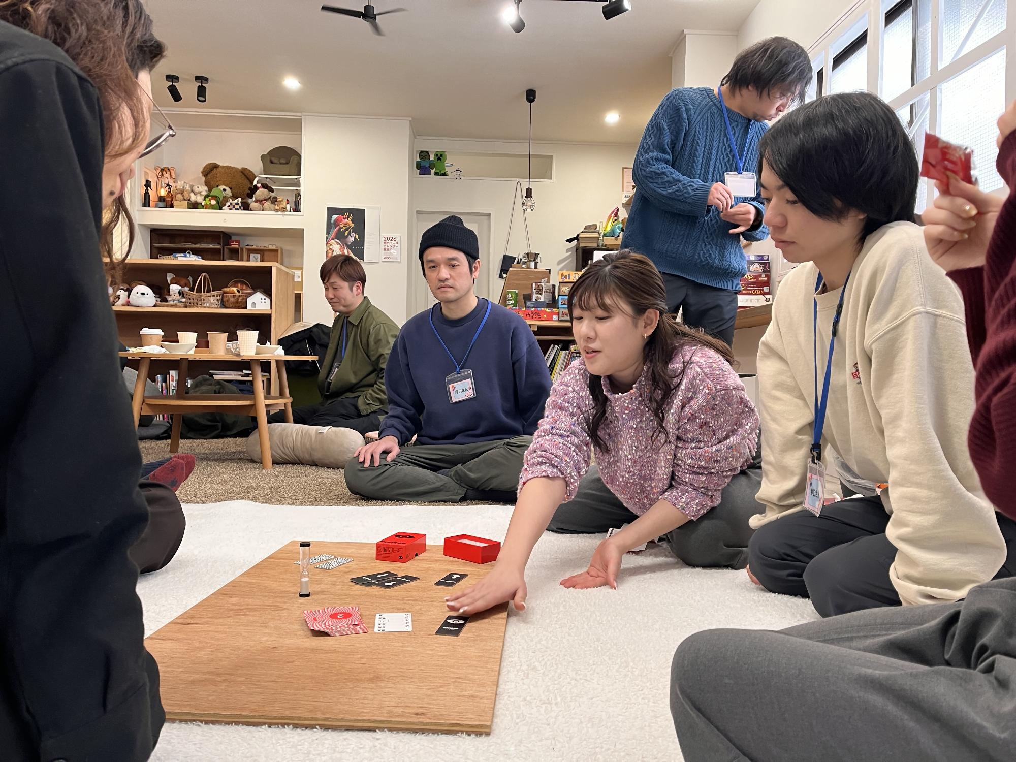 ボドゲの説明中