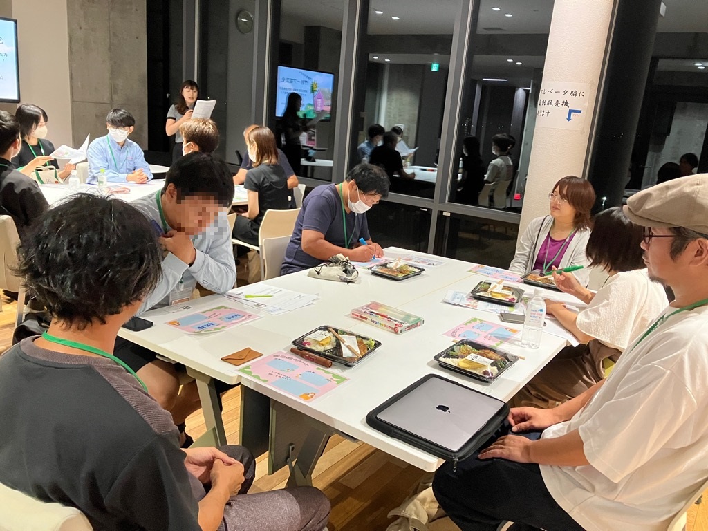 交流会にて自己紹介タイム