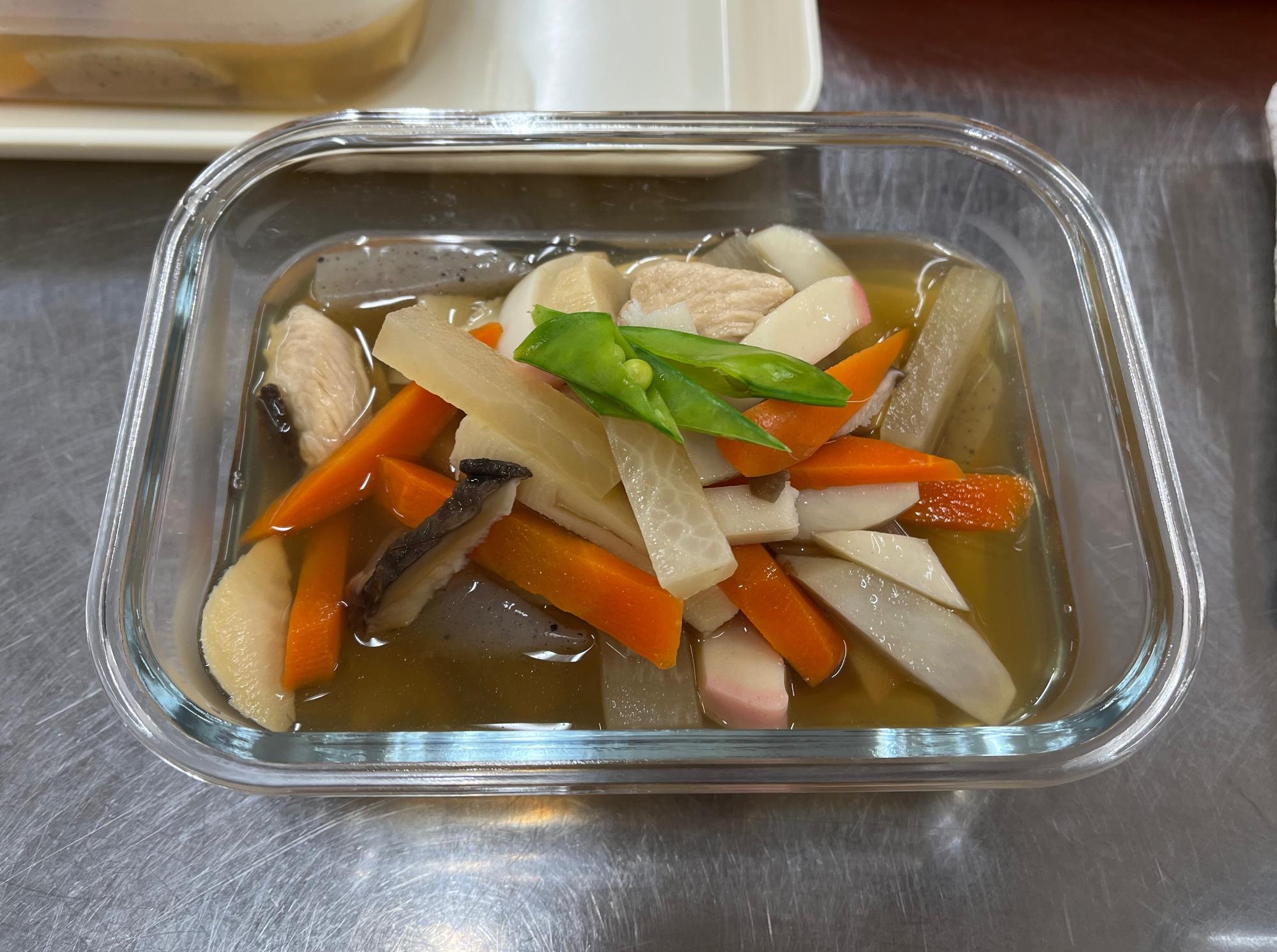 完成したのっぺの画像