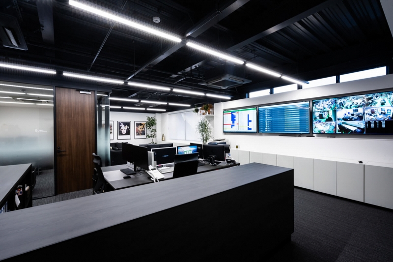 社屋の内観写真