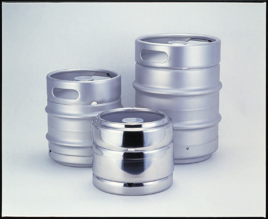 ステンレス製ビア樽