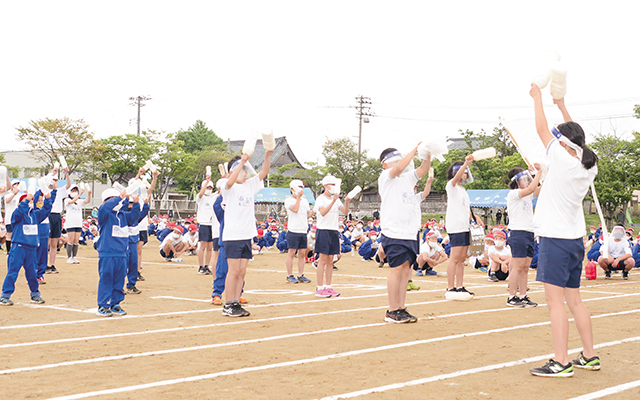 運動会の様子