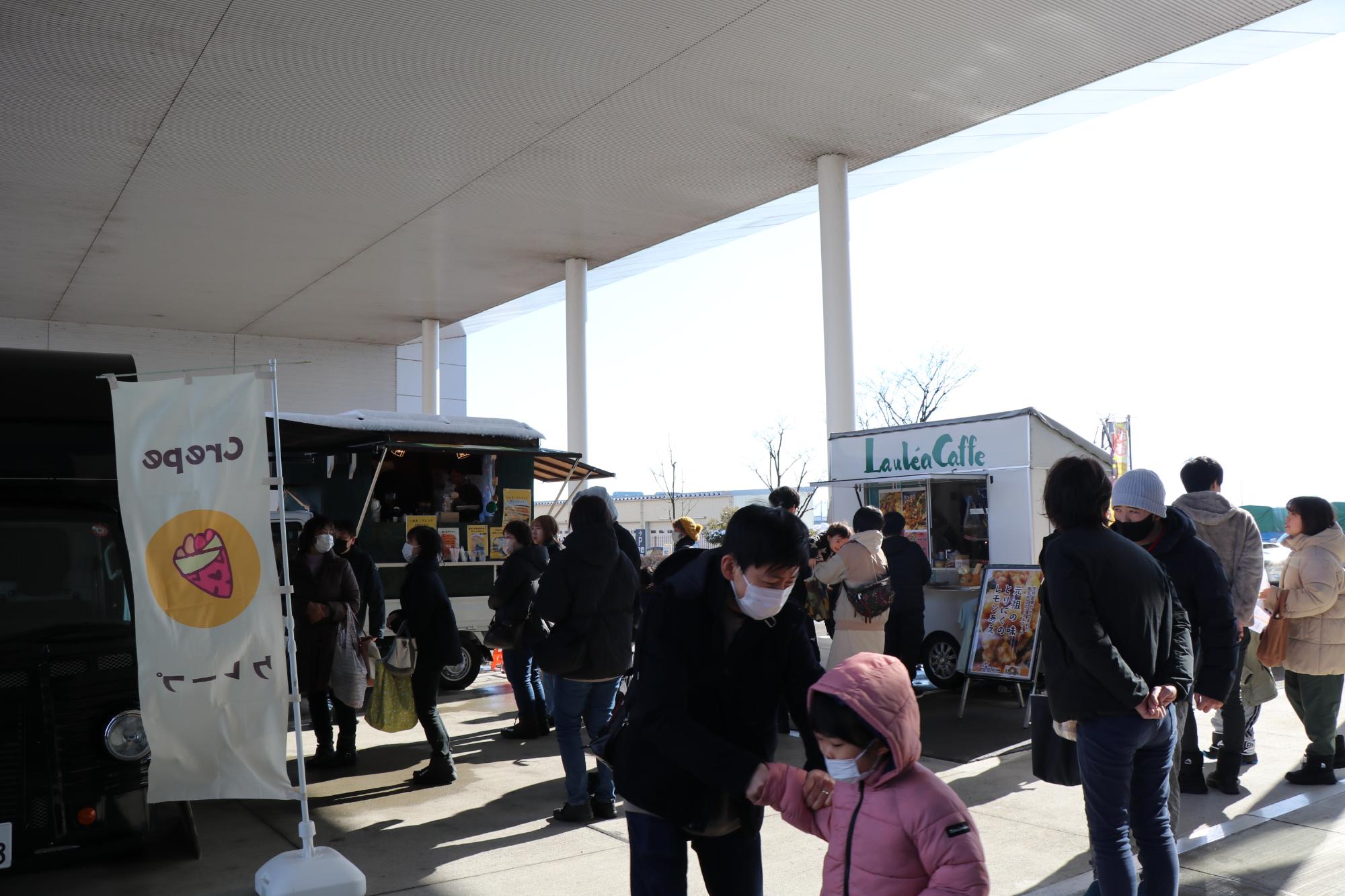 ツバメルシェに出店したキッチンカー