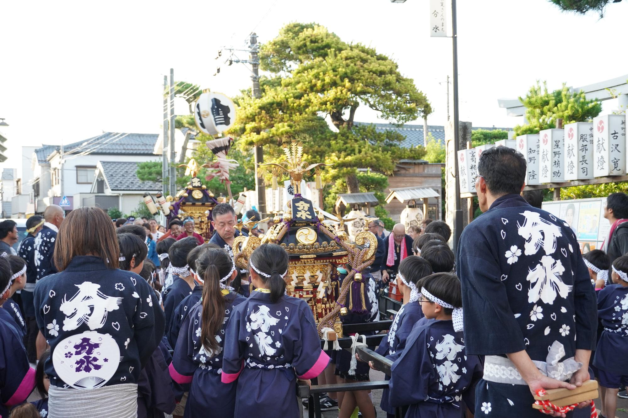 子ども神輿