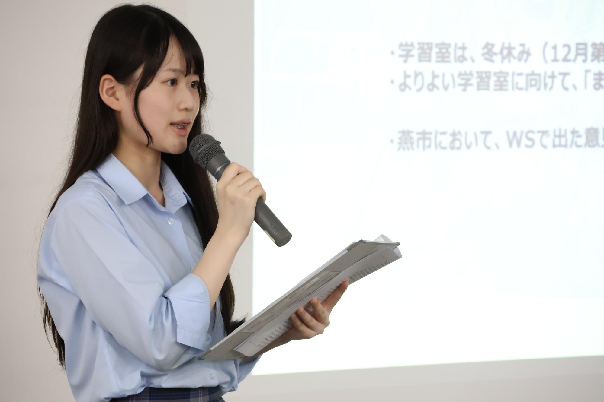 発表会の様子