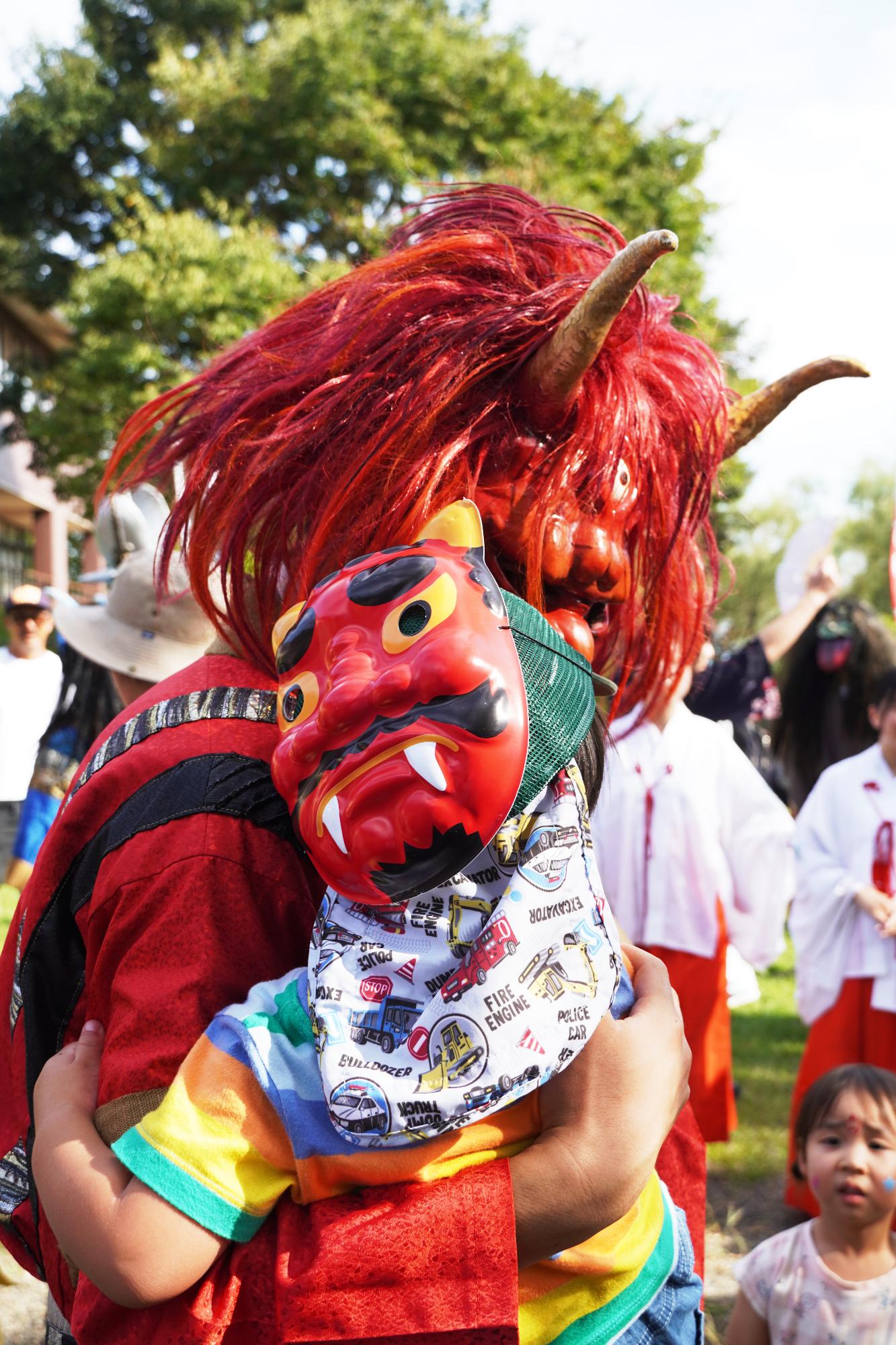 酒吞童子行列の様子