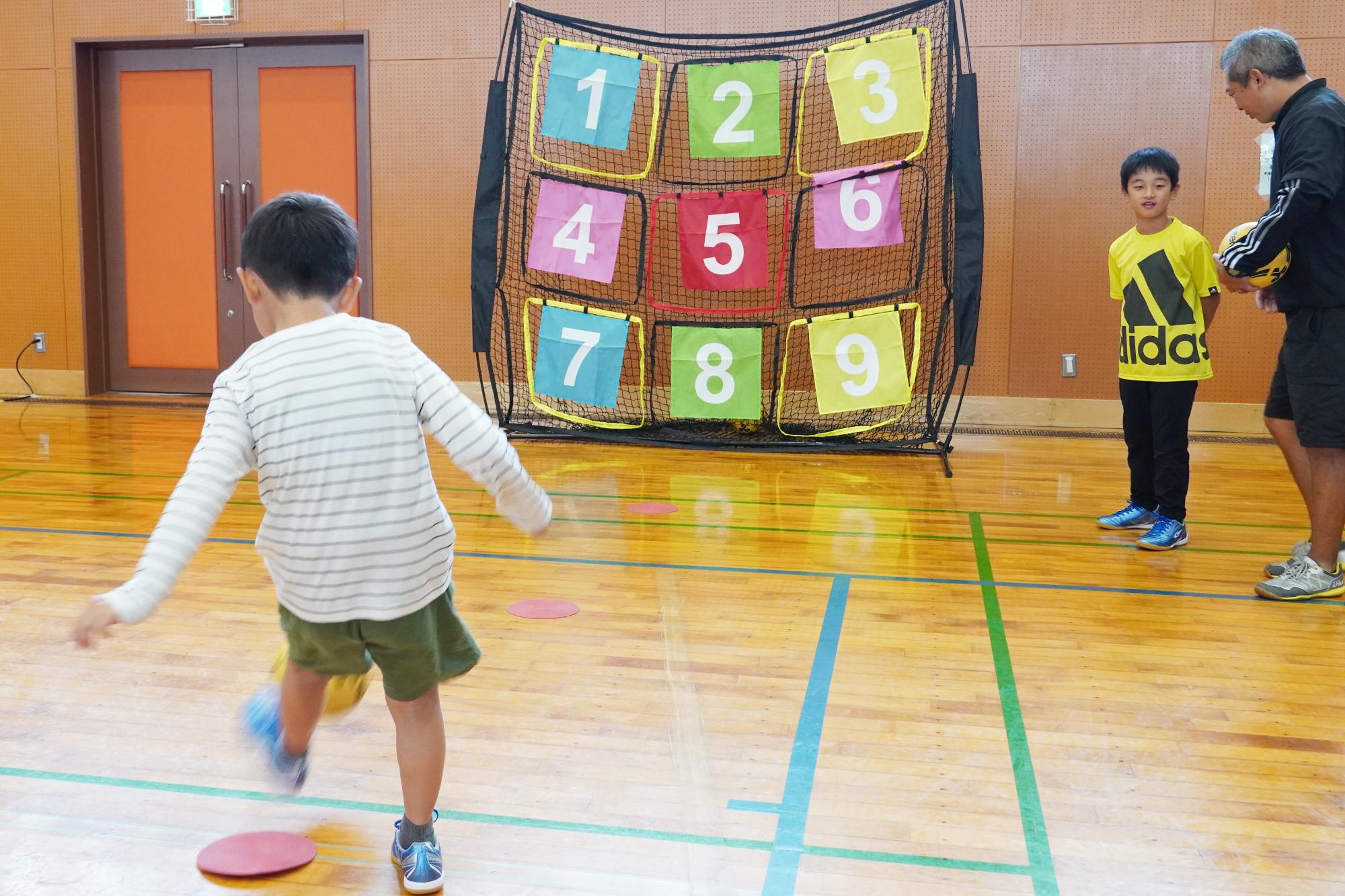 キッズスポーツフェスタの様子