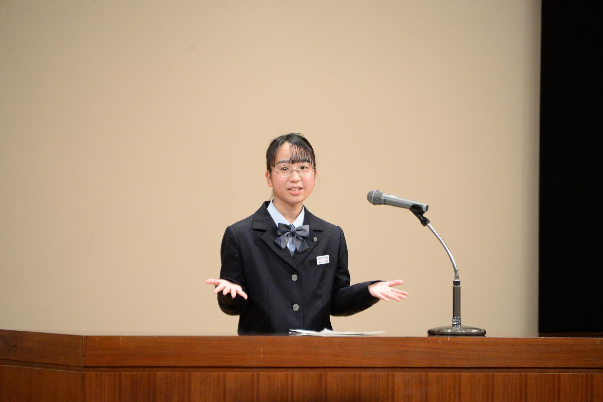 スピーチコンテストの画像