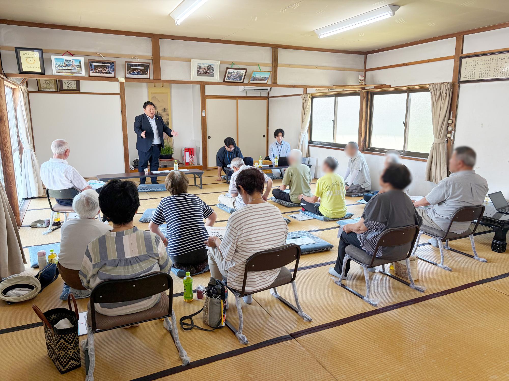 出張ふれあいトークの様子（春和会）
