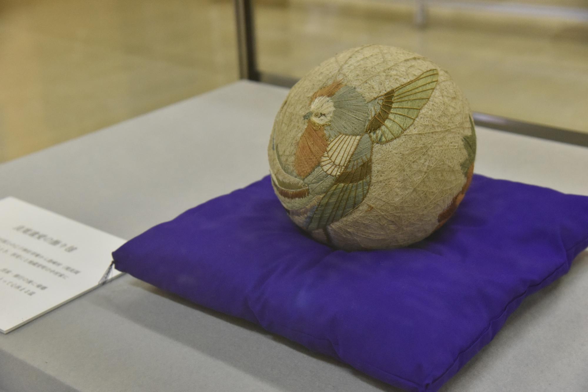 不定期で展示している飾り毬