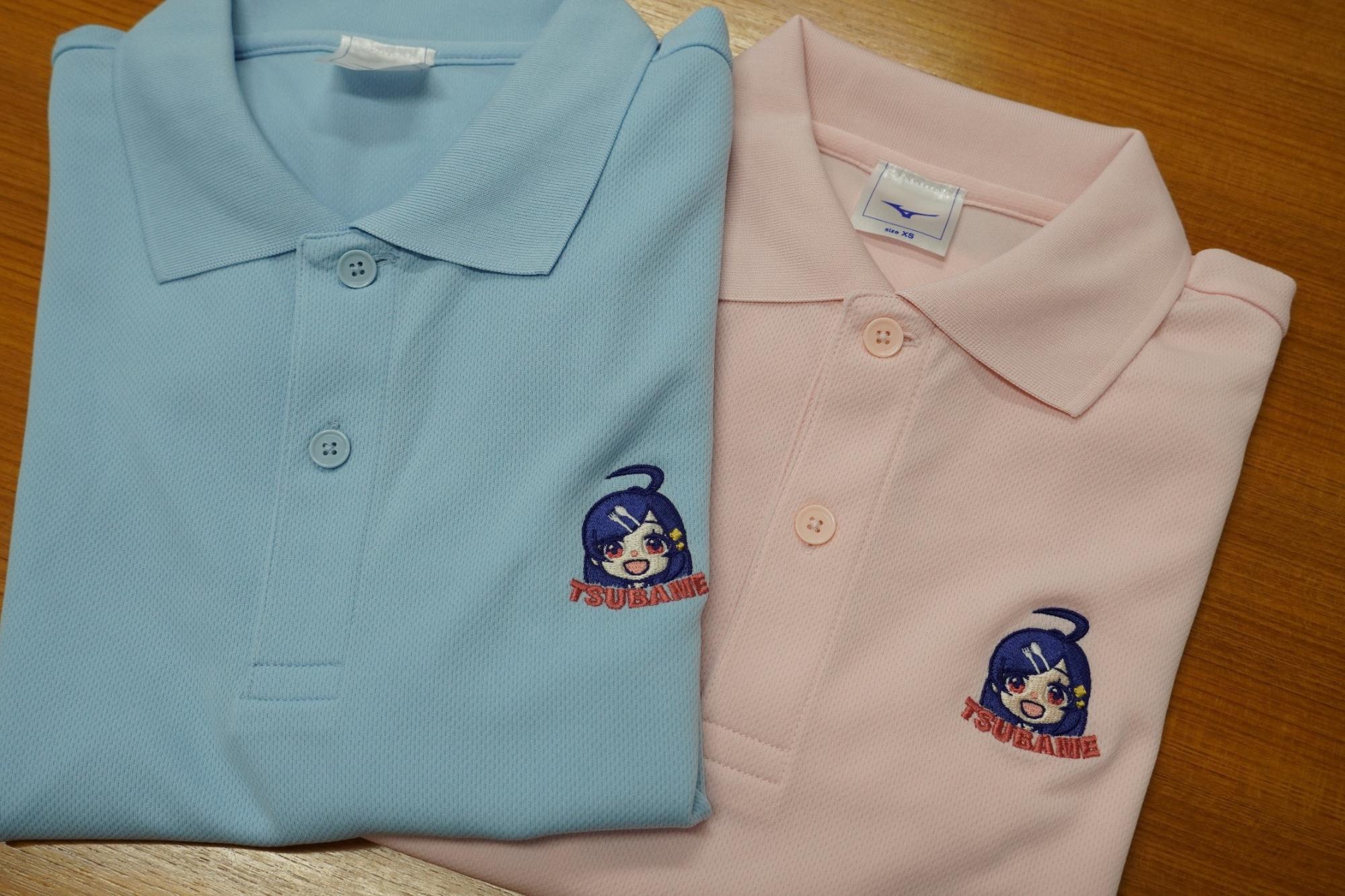 「桜咲ユメ」デザインのポロシャツ
