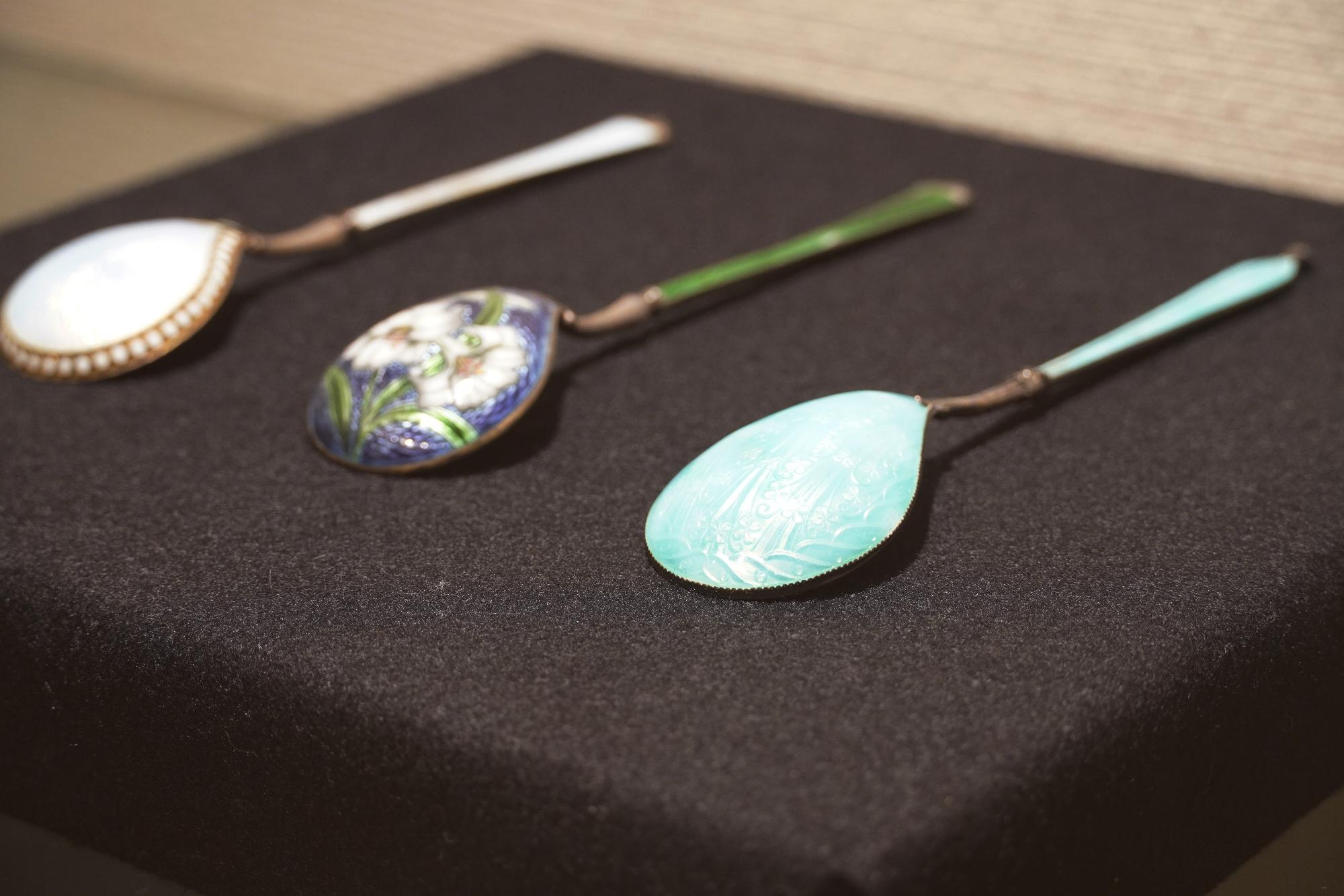 スプーン展のイベント展示品