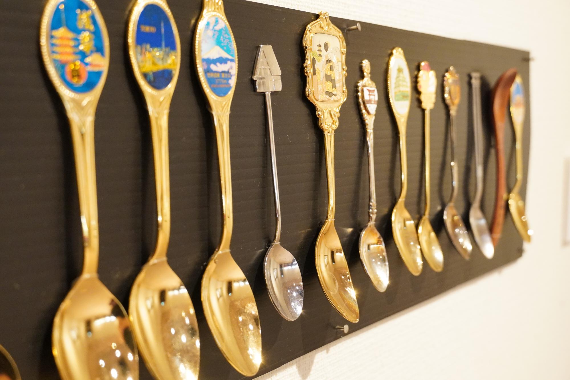スプーン展のイベント展示品