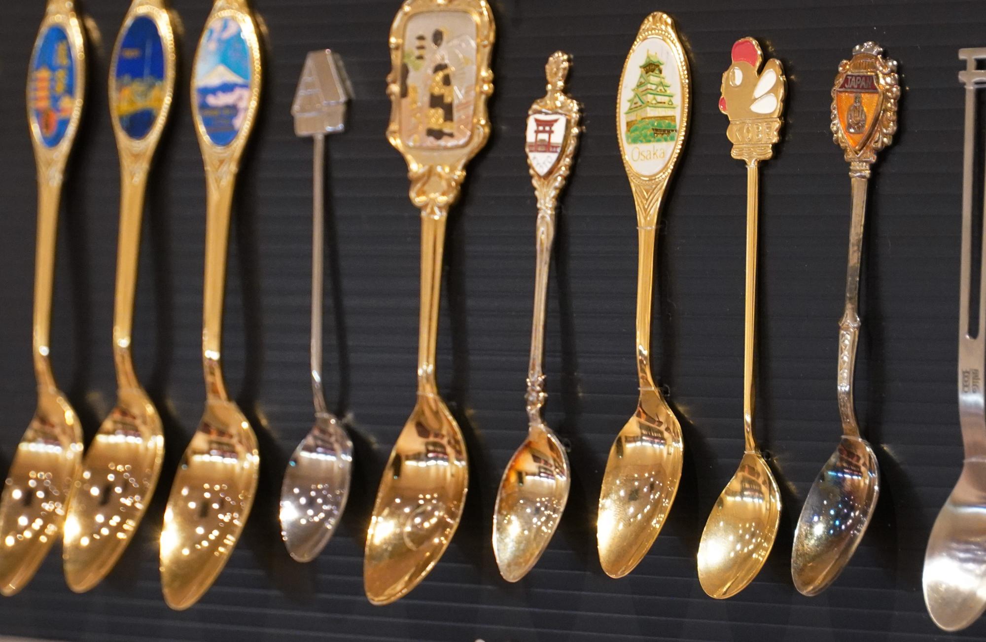 スプーン展のイベント展示品