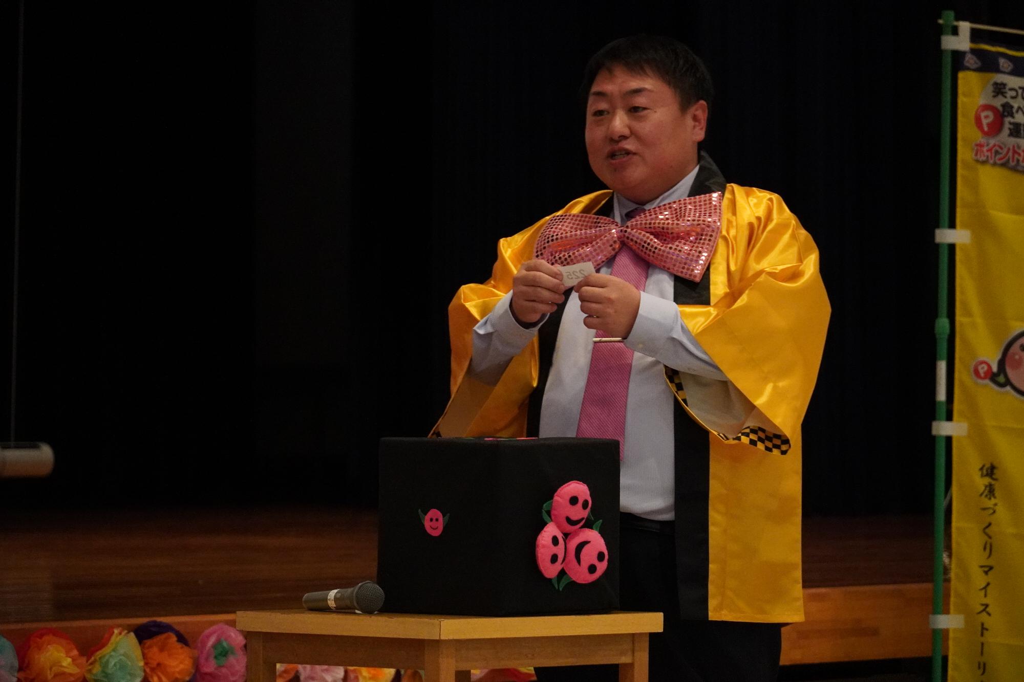 こども抽選の様子