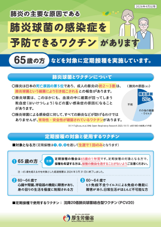 高齢者肺炎球菌（表）