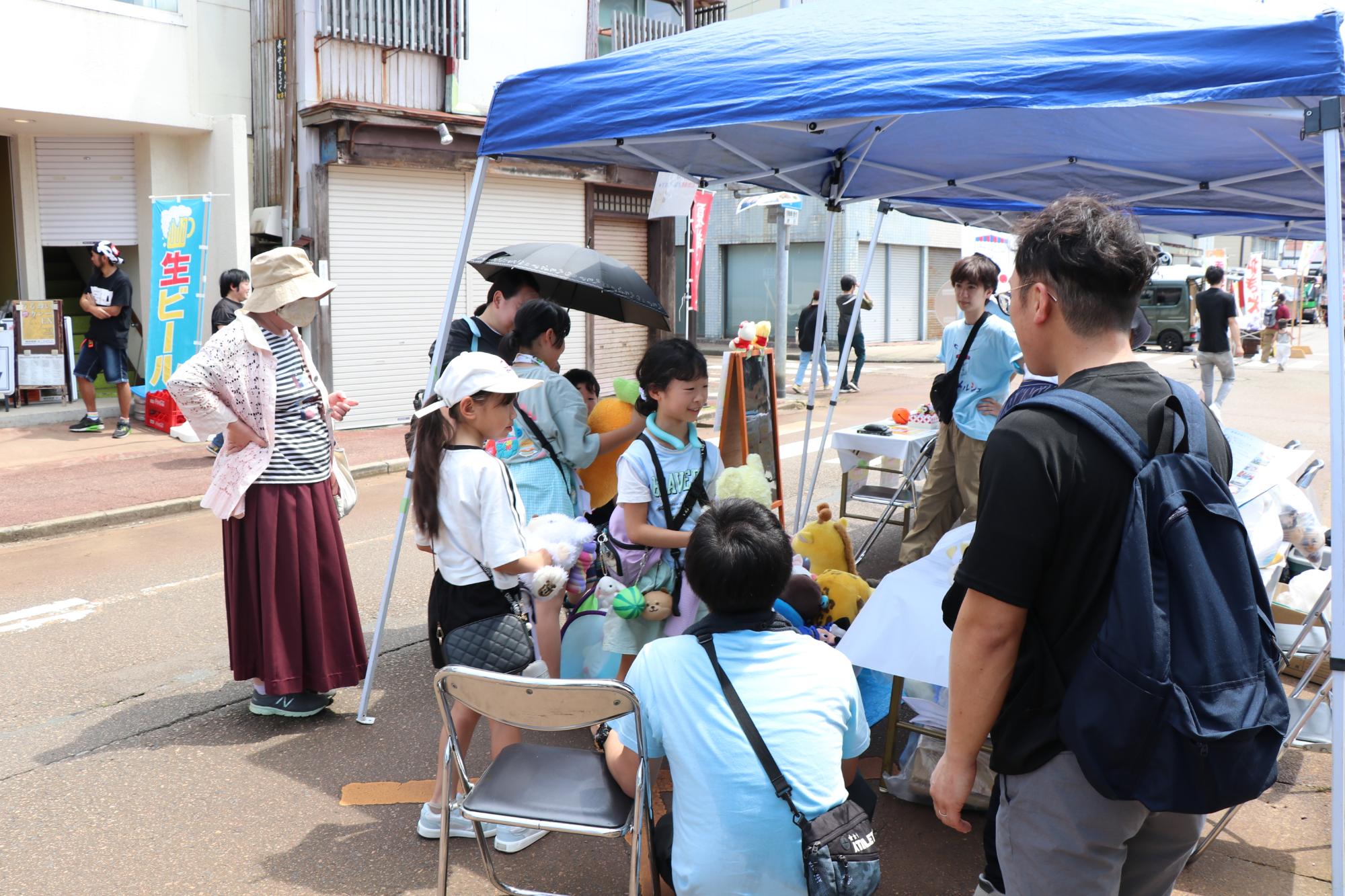 R7ツバメルシェwith飛燕夏まつりの様子