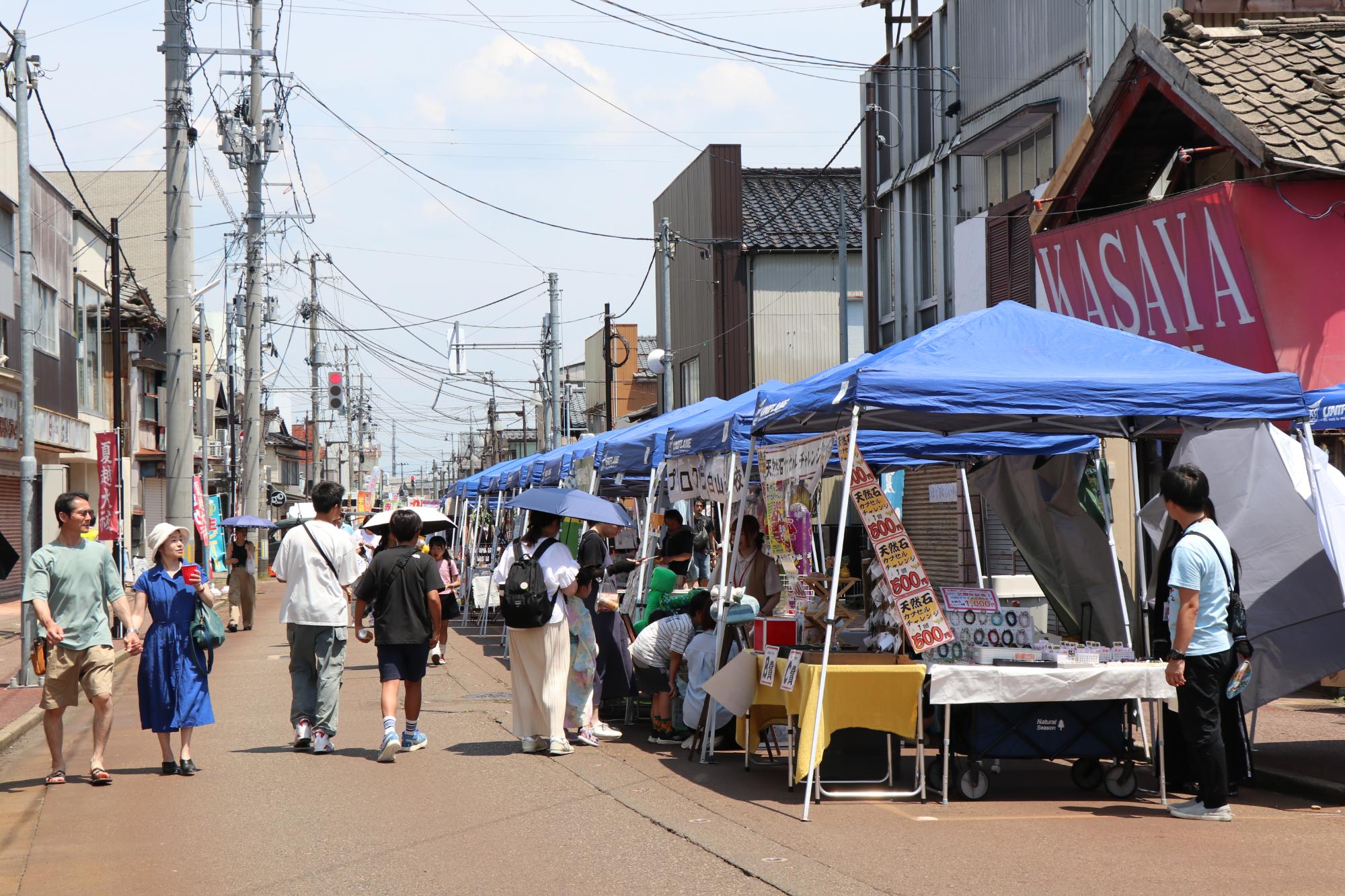 R7ツバメルシェwith飛燕夏まつりの様子