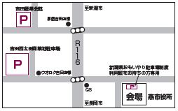周辺駐車場見取図