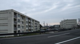 県営南吉田住宅外観