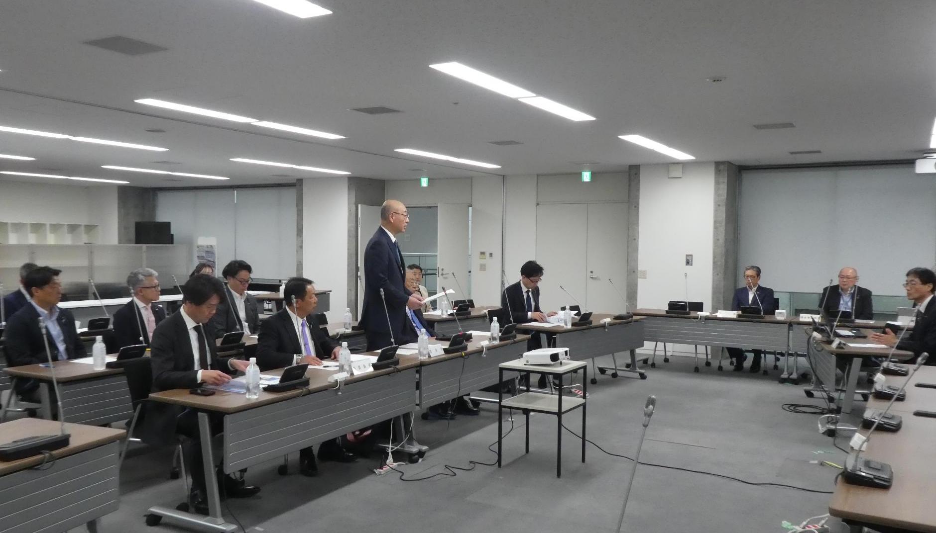 視察受入の様子