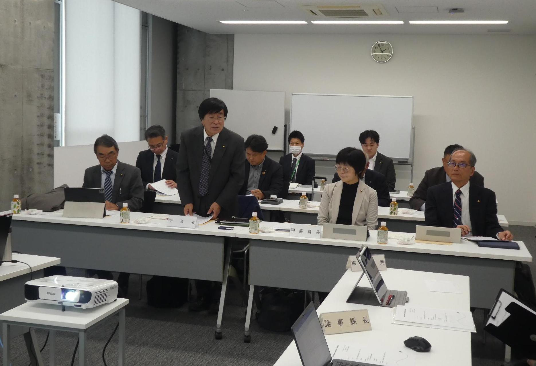 視察受入の様子