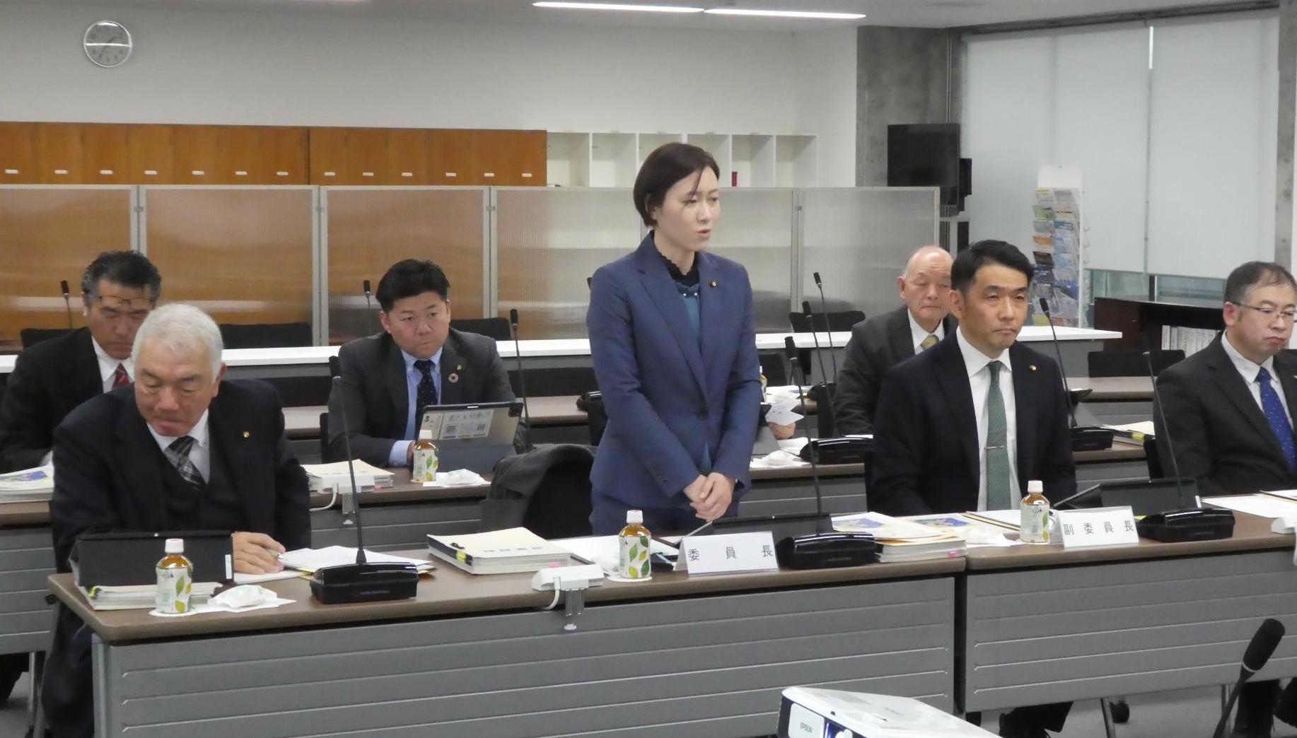 視察受け入れの様子