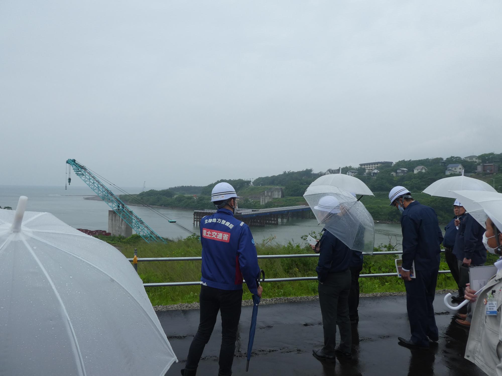 大河津分水のようす