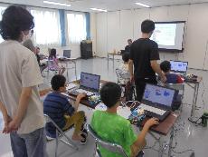 第10回つばくろロボキッズ教室の様子