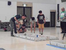 WRO Japan 2026公認新潟予選会ミドル競技の様子
