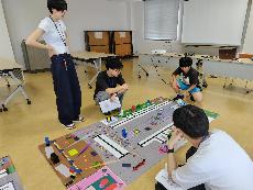 第9回つばくろロボキッズ教室の様子