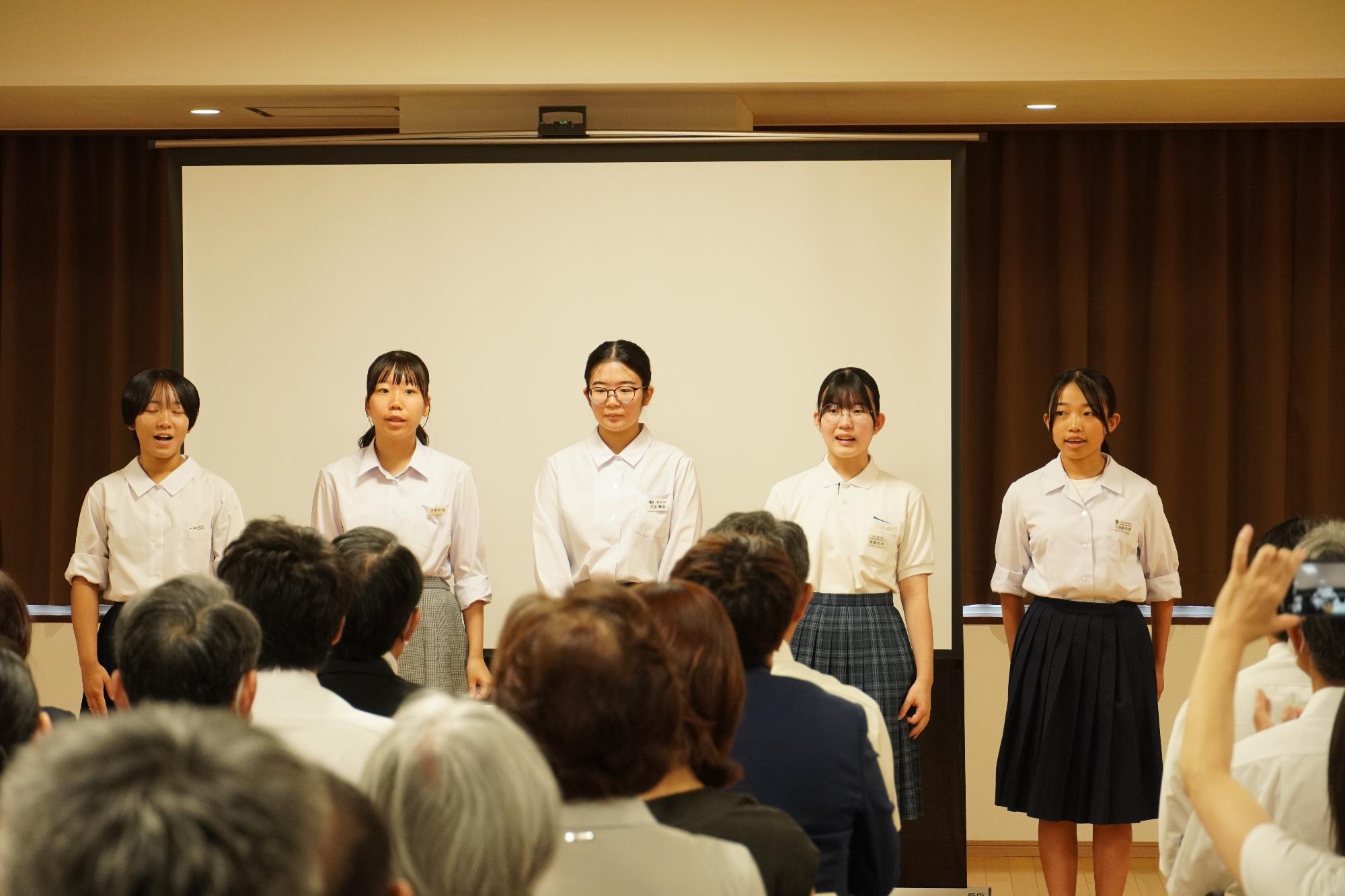 広島平和記念式典派遣事業報告会