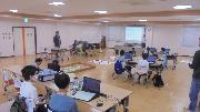 第2回つばくろロボキッズ教室の様子