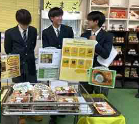 筋肉弁当と健康弁当を販売している画像。